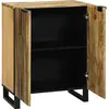 Image de vidaXL Buffet Nature 60 x 33,5 x 75 cm Bois massif Mango