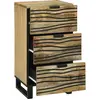 Image de vidaXL Buffet brun 40 x 33 x 75 cm bois de manguier massif