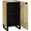 Image de vidaXL Buffet brun 40 x 33 x 75 cm bois de manguier massif
