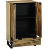 Image de vidaXL Buffet haut brun 60 x 33 x 100 cm bois de manguier massif