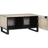 Image de vidaXL Table basse blanche 80 x 50 x 40 cm Bois composite