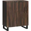 Image de vidaXL Buffet Noyer 60 x 33.5 x 75 cm Bois massif Mango