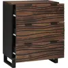 Image de vidaXL Buffet brun 60 x 33.5 x 75 cm bois massif mangue