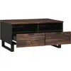 Image de Table basse - 80X54X40 Cm en bois de manguier massif Lumarko !
