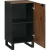Image de vidaXL Buffet brun 40 x 33 x 75 cm bois de manguier massif