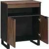 Image de vidaXL Sideboard Marron 60 x 33 x 75 cm bois de manguier massif