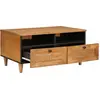 Image de vidaXL Table basse marron clair 80 x 54 x 40 cm en aggloméré
