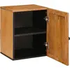 Image de vidaXL Armoire de salle de bain brun clair 38 x 33 x 48 cm Bois composite