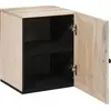 Image de vidaXL Armoire de salle de bain avec porte blanche 38 x 33 x 48 cm Bois composite