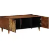 Image de Table basse 100X54X40 Cm en bois de manguier massif Lumarko !