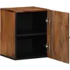 Image de vidaXL Armoire murale, couleur miel, 38 x 33 x 48 cm, en bois massif de manguier
