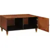 Image de vidaXL Table basse 80 x 50 x 40 cm en bois massif de manguier