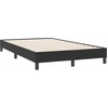 Image de vidaXL Cadre de lit sans matelas noir 120x220 cm velours