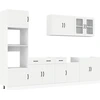 Image de vidaXL Ensemble d'armoires de cuisine Kalmar 7 pièces blanc bois composite