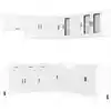 Image de vidaXL Ensemble d'armoires de cuisine Porto 11 pièces blanc bois composite