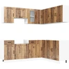Image de vidaXL Ensemble de 11 armoires de cuisine Kalmar imitation vieux bois Matériau dérivé du bois
