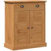 Image de vidaXL Armoire de salle de bain VIGO Marron et miel 68 x 34 x 80 cm