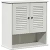 Image de vidaXL Armoire de salle de bain VIGO blanc et blanc antique 67,5 x 34 x 71,5 cm