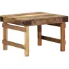 Image de Table basse 55X60X40 Cm en bois massif recyclé Lumarko !