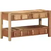 Image de Meuble TV vidaXL marron 83 x 33 x 46 cm en bois massif recyclé
