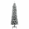 Image de vidaXL Sapin de Noël artificiel avec neige 150 LED 150 cm