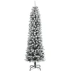 Image de vidaXL Sapin de Noël artificiel avec neige 300 LED 240 cm