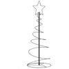 Image de Sapin De Noël À Led 80 Led Blanc Chaud 120 Cm Vidaxl