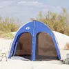 Image de Vidaxl Pool Tent With Roof With Air Vent Azure Blue 366 X 305 X 231 Cm