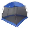 Image de Tente moustiquaire avec toit vidaXL, bleu azur, 320 x 320 x 218 cm