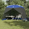 Image de Vidaxl Mosquito Tent With Roof Azure Blue 320 X 320 X 218 Cm