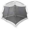 Image de Tente moustiquaire avec toit vidaXL, grise, 320 x 320 x 218 cm