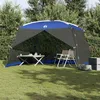 Image de Vidaxl Mosquito Tent With Roof Azure Blue 380 X 380 X 225 Cm