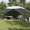 Image de Vidaxl Mosquito Tent Grey 380 X 380 X 225 Cm Polyester And Fiberglass