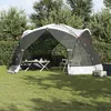 Image de Vidaxl Mosquito Tent Grey 434 X 434 X 230 Cm Polyester And Fiberglass