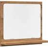 Image de vidaXL Miroir de salle de bain avec tablette Chêne Artisan 40x11x37 cm Bois composite