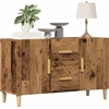 Image de vidaXL Sideboard imitation vieux bois 100x36x60 cm Bois composite