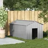 Image de vidaXL Niche pour chiens avec toit 114x202x101 cm Acier galvanisé