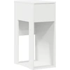 Image de vidaXL Armoire d'ordinateur avec tiroir blanc 30x44x74 cm