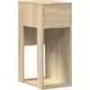 Image de vidaXL Armoire pour ordinateur avec tiroir Chêne Sonoma 30x44x74 cm