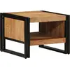 Image de vidaXL Table basse 50x50x38 cm en bois massif d'acacia