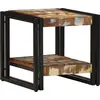 Image de Table basse multicolore 40X50X38 Cm en bois massif recyclé Lumarko