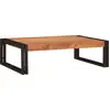 Image de Étagère de salle de bain vidaXL, marron, 80 x 50 x 23 cm, bois massif d'acacia