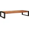 Image de Étagère de salle de bain vidaXL, marron, 120 x 50 x 23 cm, bois massif d'acacia