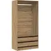 Image de vidaXL Armoire Artisan-Chêne 100x50x200 cm Bois composite