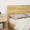 Image de vidaXL Tête de lit 120 cm en chêne massif