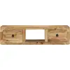 Image de vidaXL Armoire TV murale 100x32x25 cm Bois massif rugueux Mango