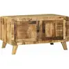 Image de Table basse 80X54X45 Cm Bois de manguier massif Lumarko !