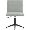 Image de vidaXL Chaise de salle à manger gris clair velours