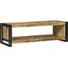 Image de Table basse 120X50X38 Cm Bois massif de manguier brut Lumarko