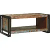 Image de Table basse 90X50X38 Cm Bois massif de récupération Lumarko